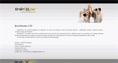 Desktop Screenshot of brainrouter.com